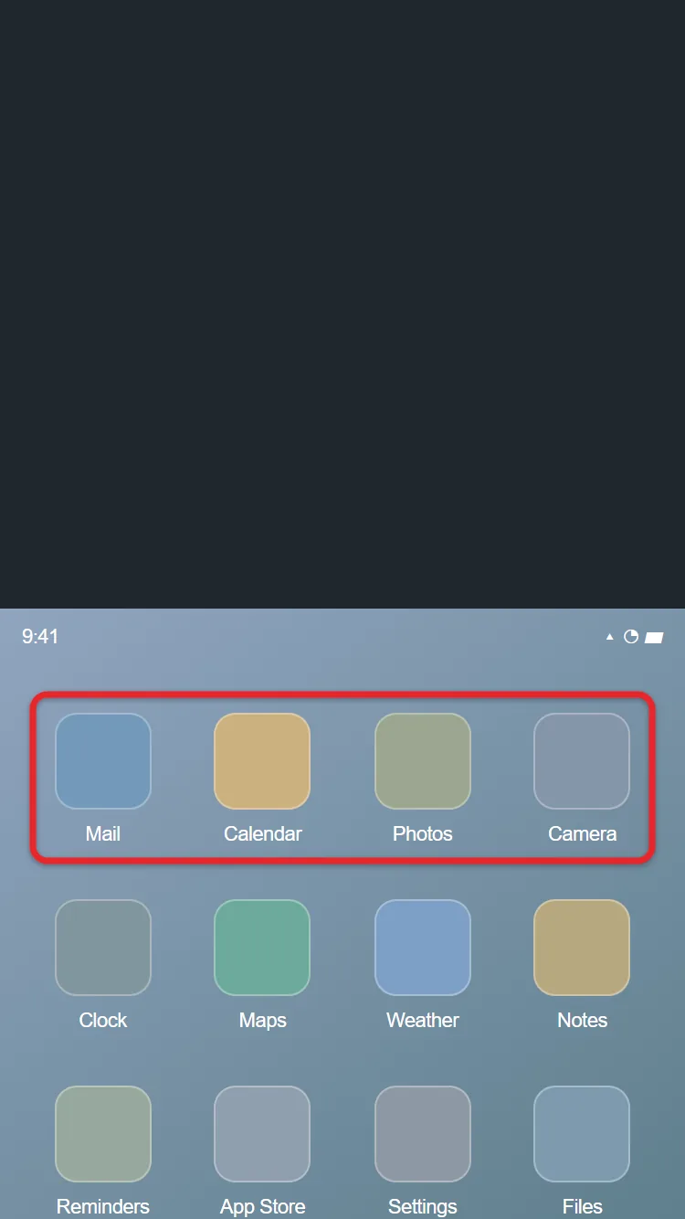 How to Enable and Use Reachability on iPhone (Including the iPhone 7) 2 iPhone screen lowered halfway by Reachability